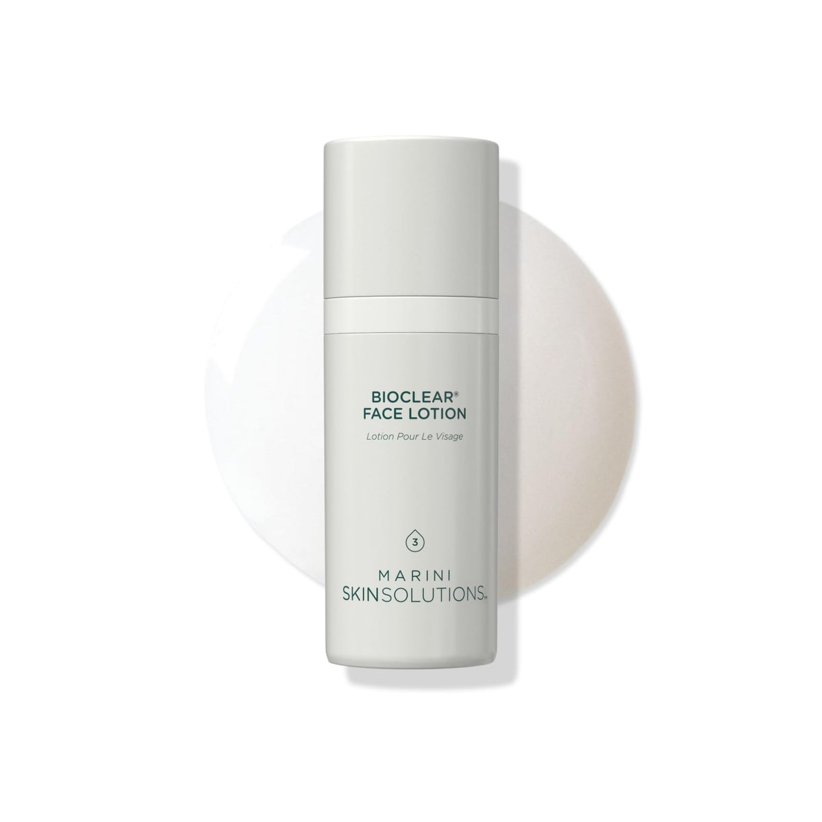 Marini SkinSolutions front packaging showing product and clear labeling benefit clarity