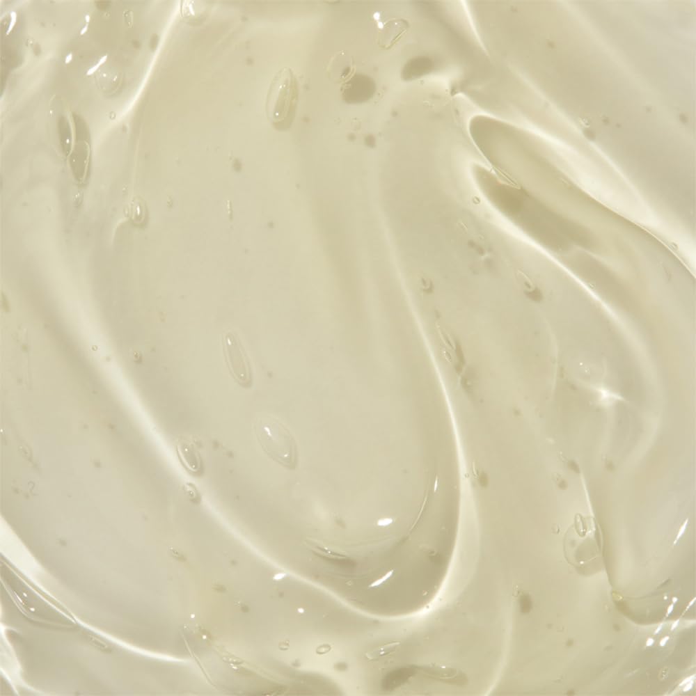 Mario Badescu serum texture on fingertip, lightweight gel-serum absorbs quickly