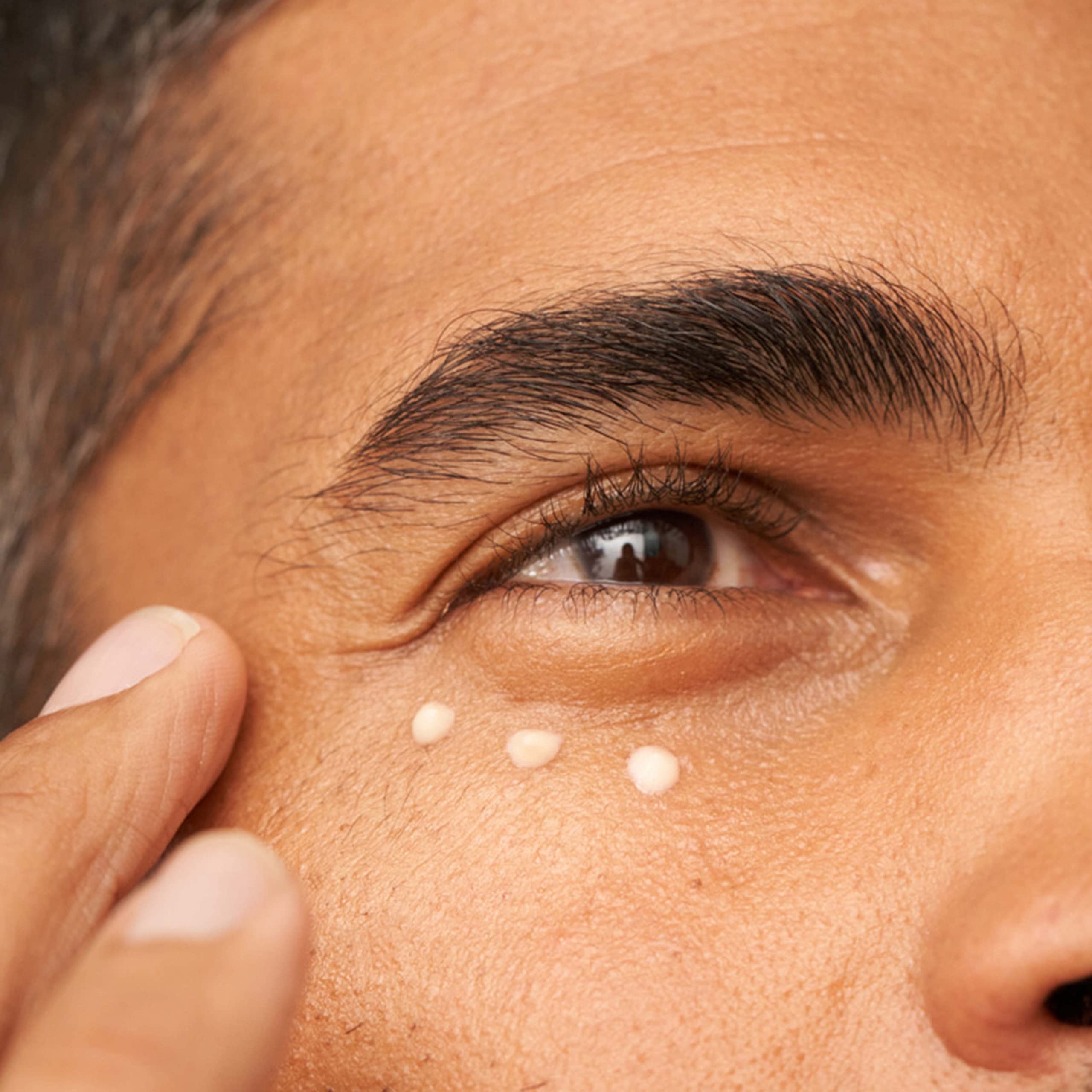Mario Badescu small amount on finger demonstrating lightweight application benefit