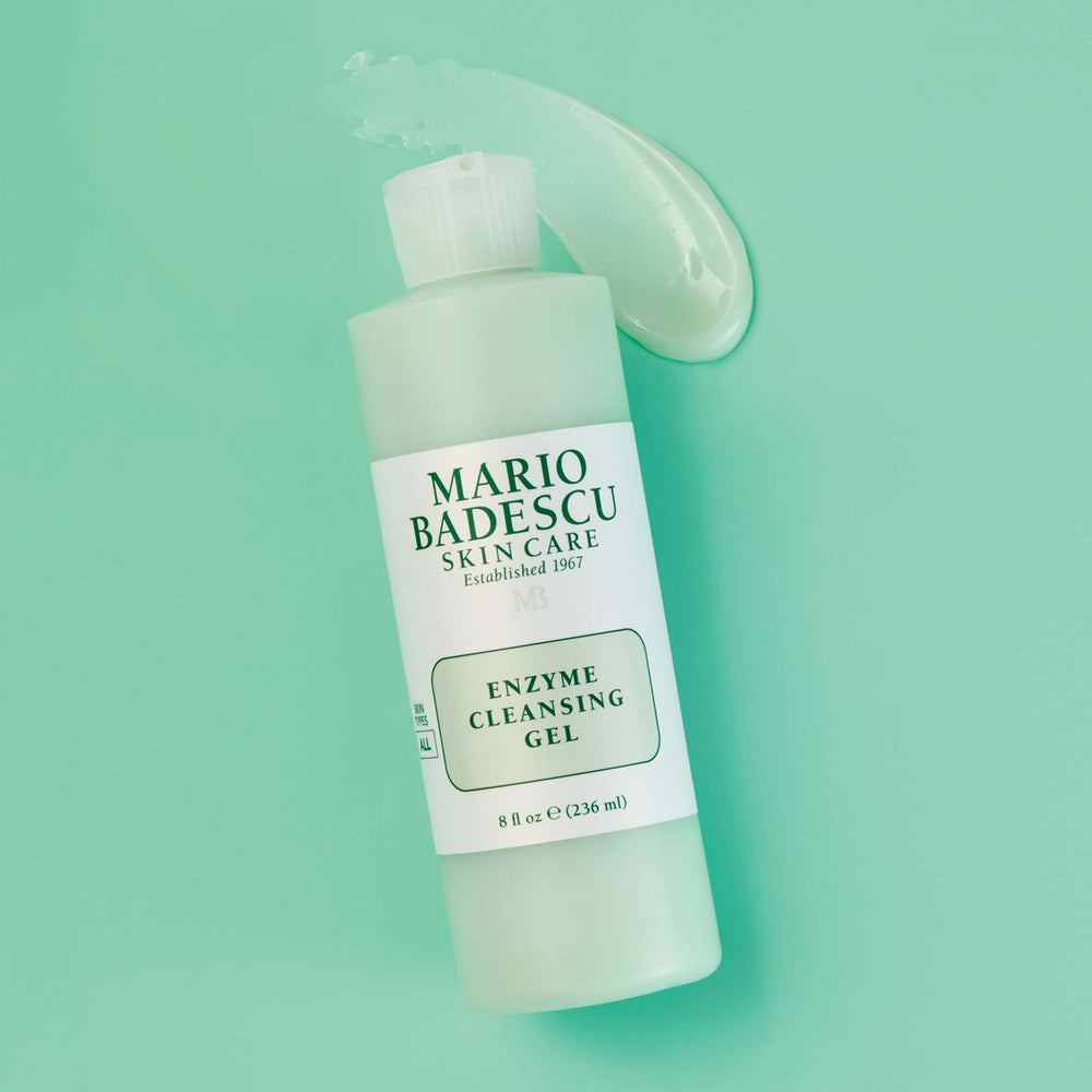 Mario Badescu bottle next to common 16oz object showing scale and generous volume benefit