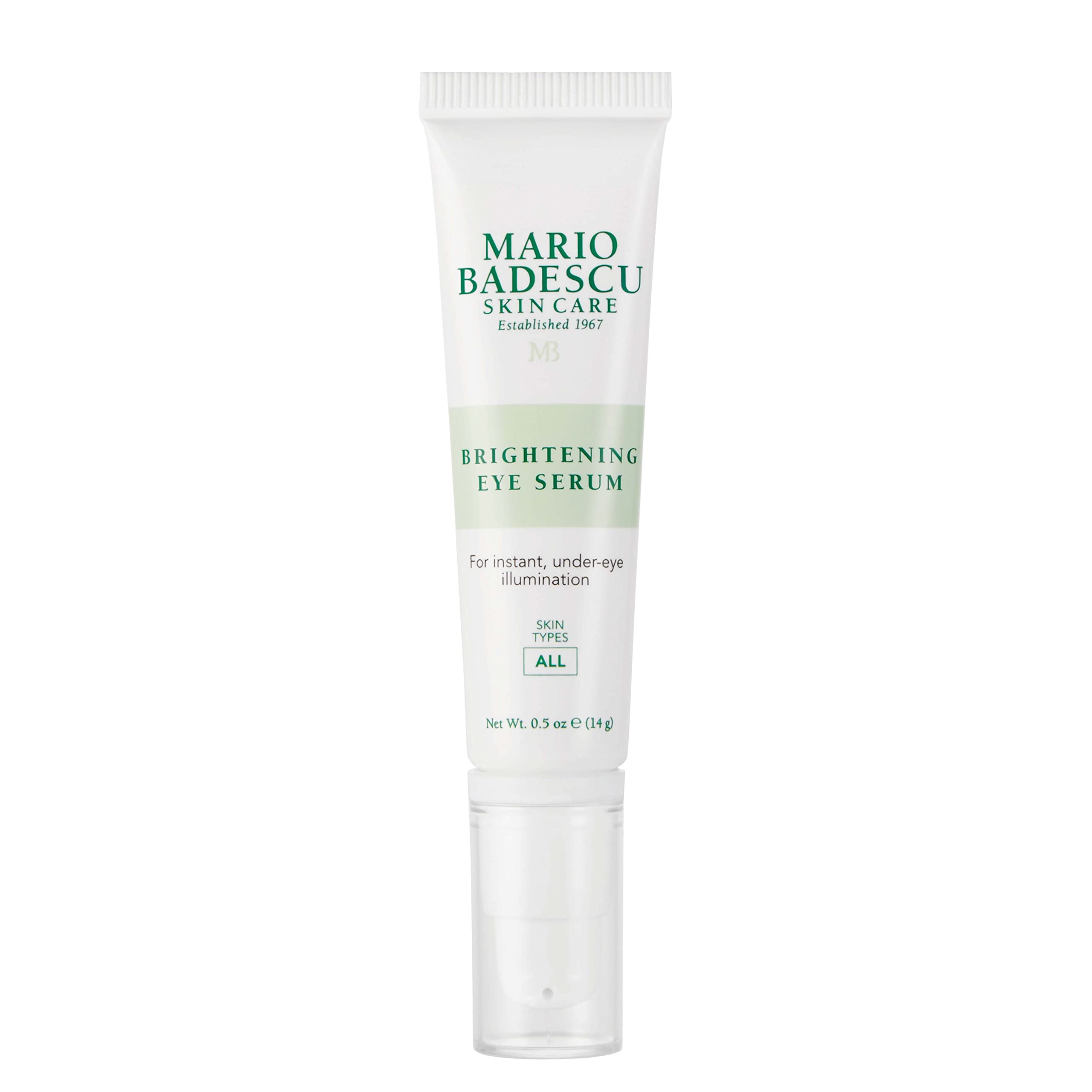 Mario Badescu front packaging showing the serum and instant brightening benefit