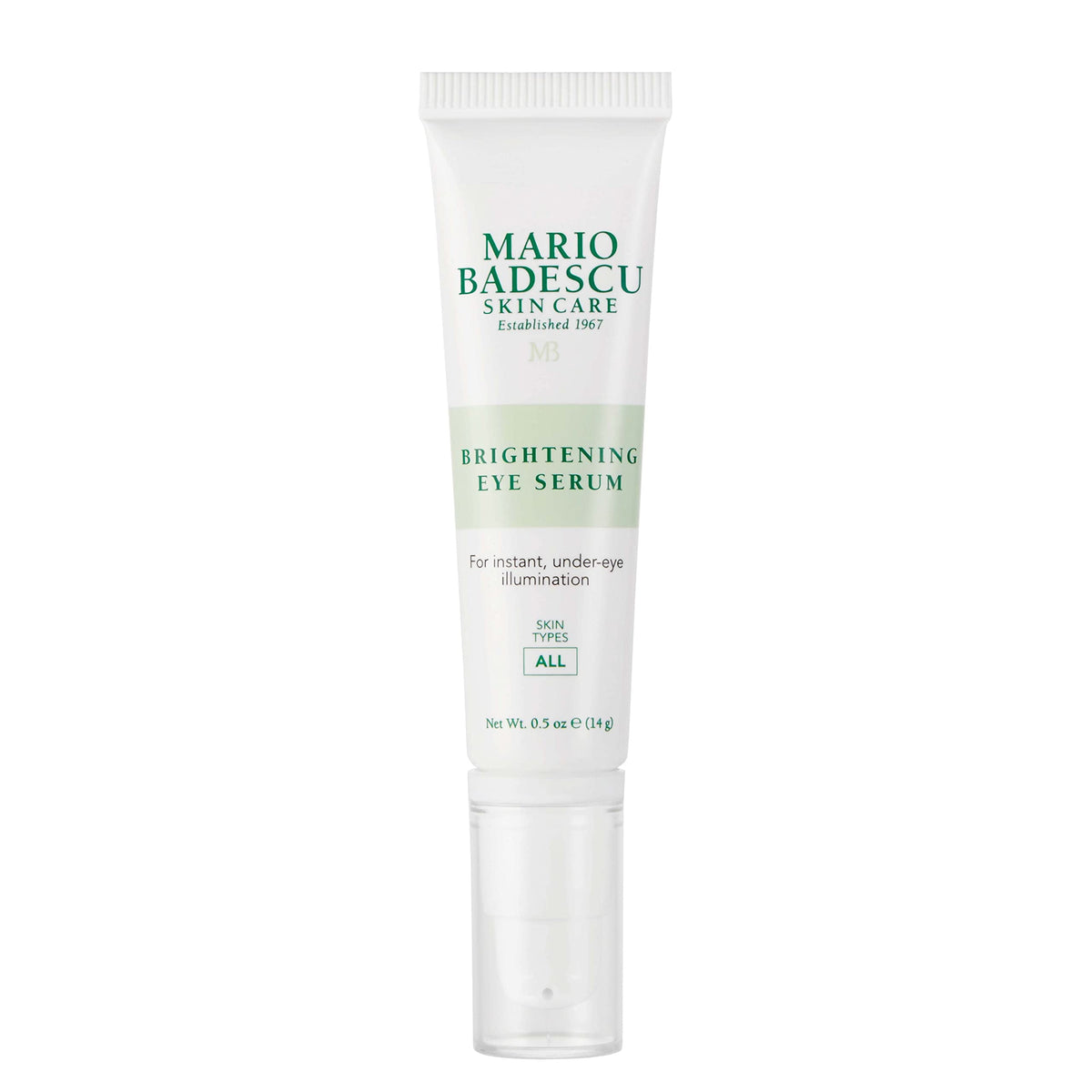 Mario Badescu front packaging showing the serum and instant brightening benefit