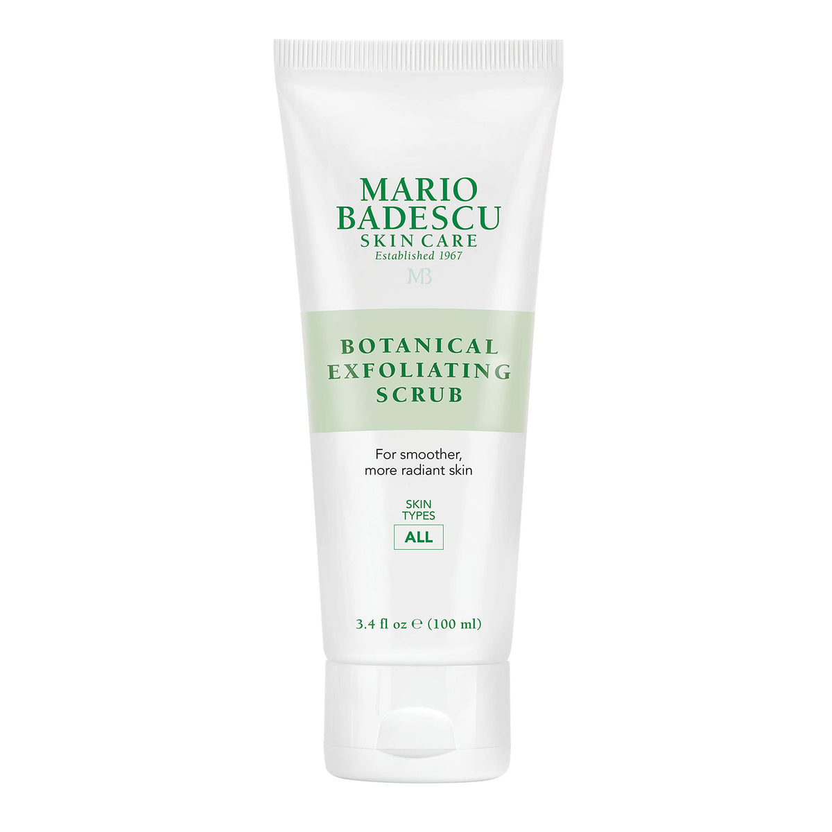 Mario Badescu front tube bottle showing product and size, clear identification benefit