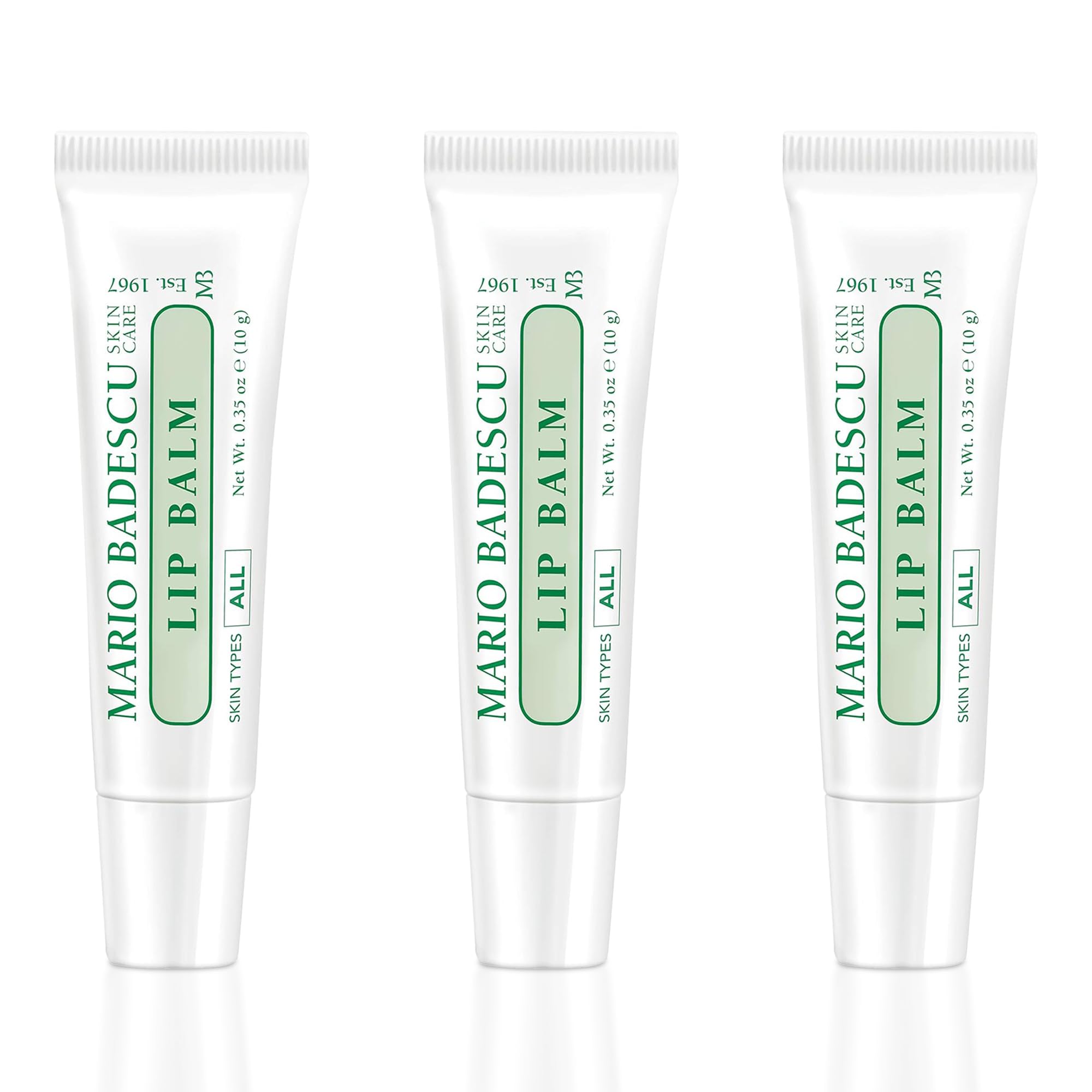 Mario Badescu front tube showing packaging and easy-squeeze design for portability