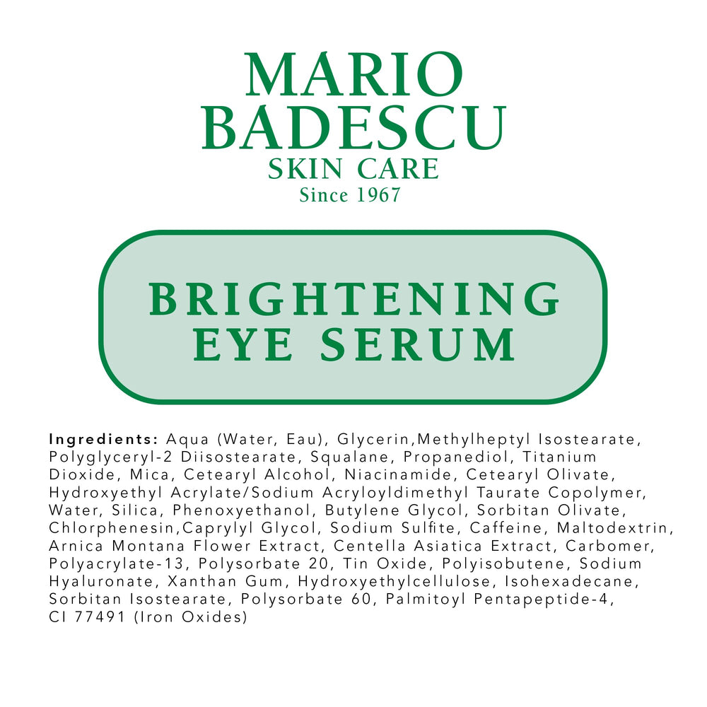 Mario Badescu serum on bathroom shelf in lifestyle setting for daily routine support