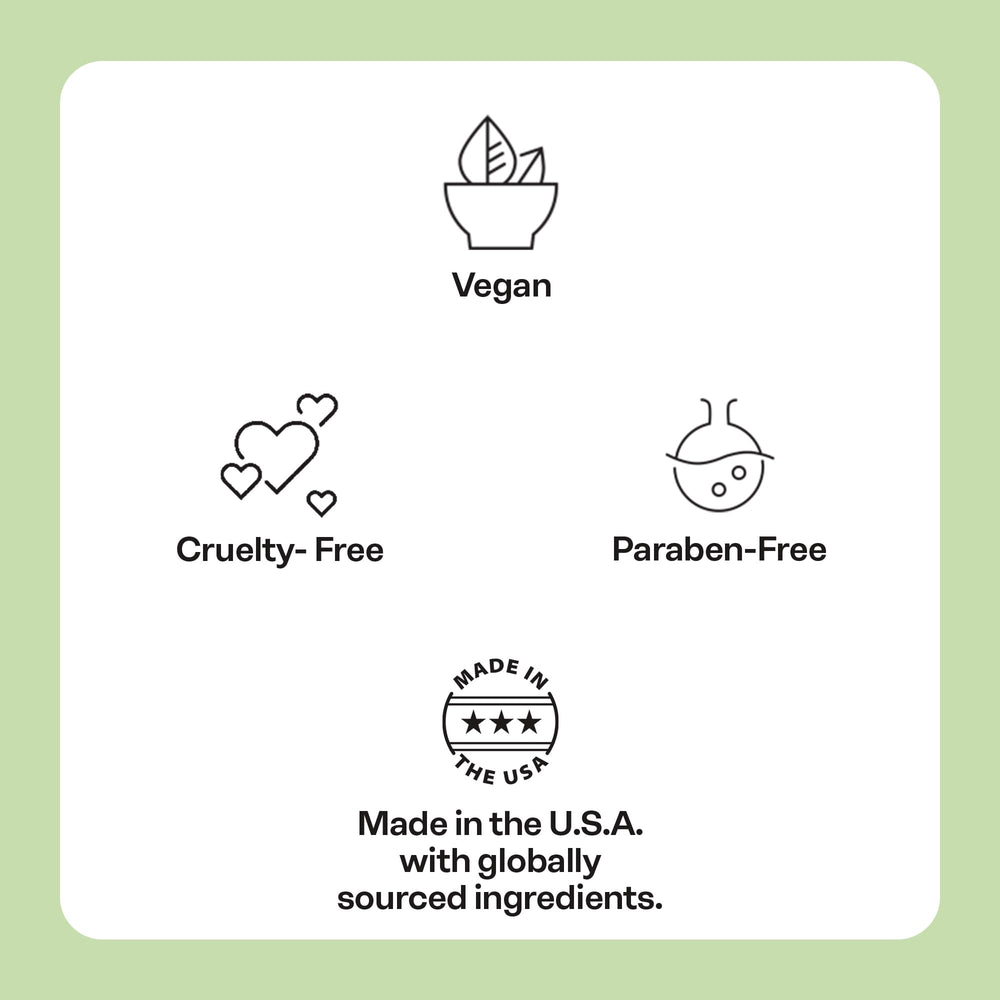 Mario Badescu rinsing under water illustrating clean rinse-off and no residue benefit