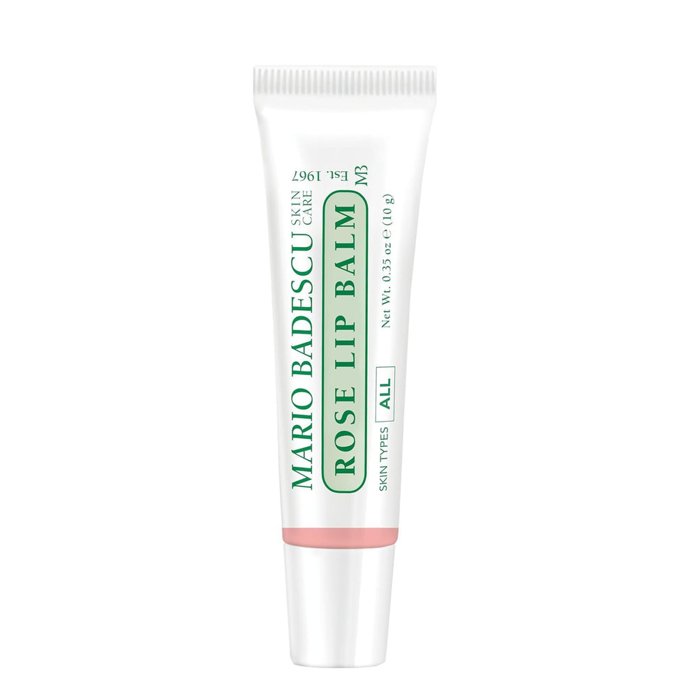 Mario Badescu open twist-up balm texture displaying smooth glide benefit