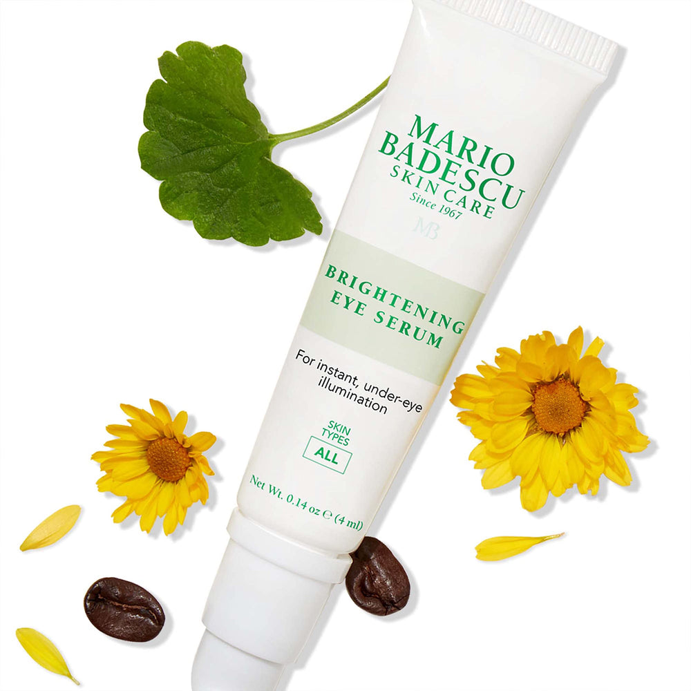 Mario Badescu bottle in hand showing compact 0.5 oz travel-friendly size
