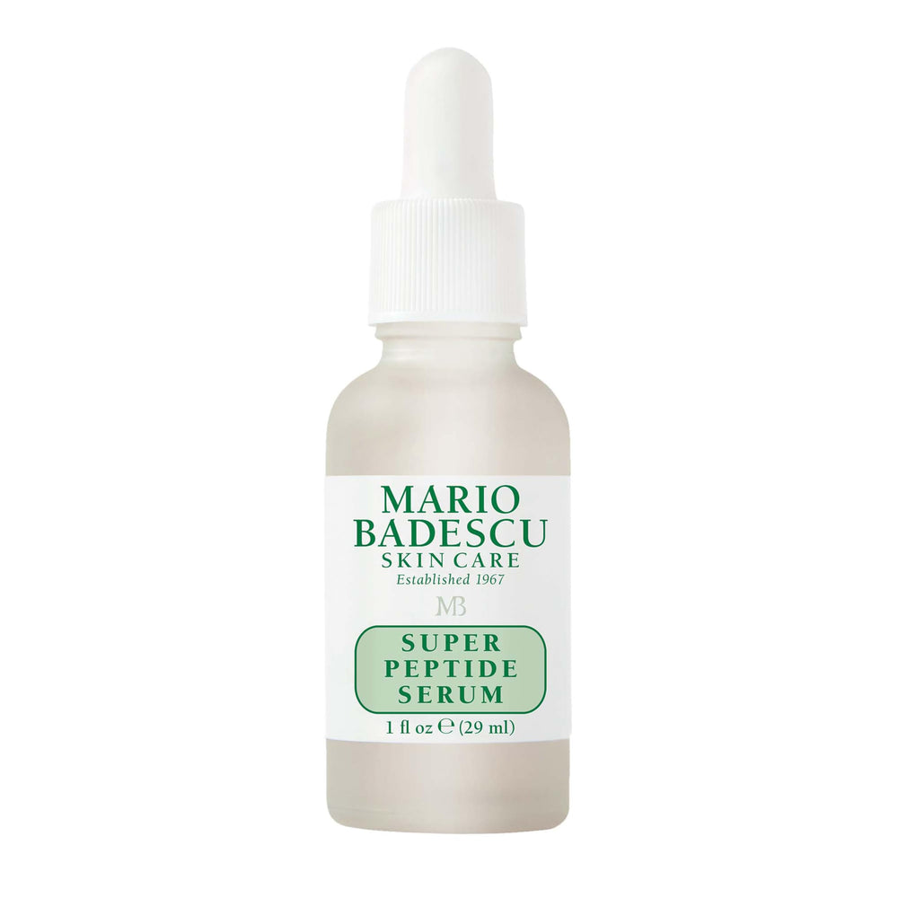 Mario Badescu front bottle shot showing product and clear labeling benefits