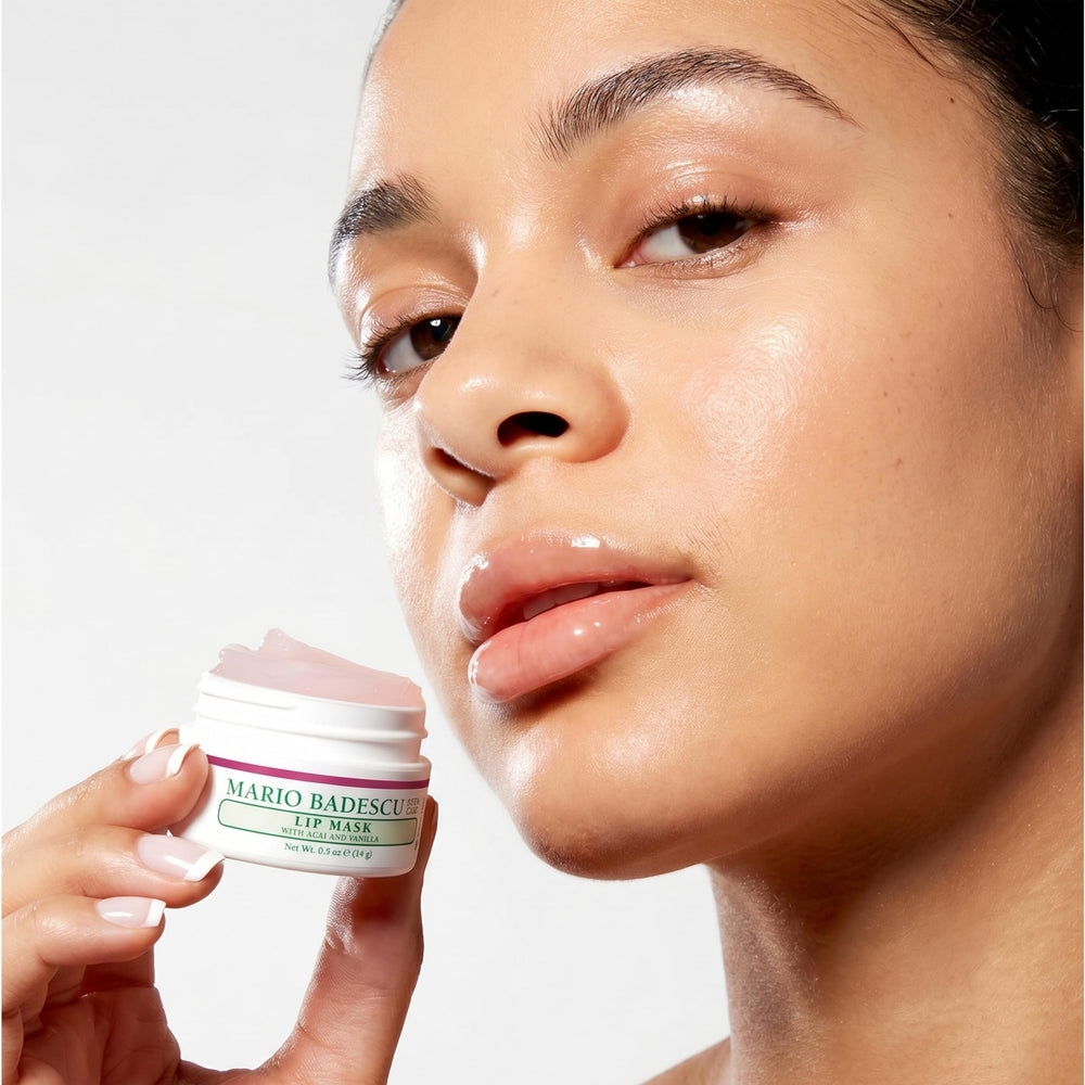 Mario Badescu tube and jar together to show compact travel-friendly size