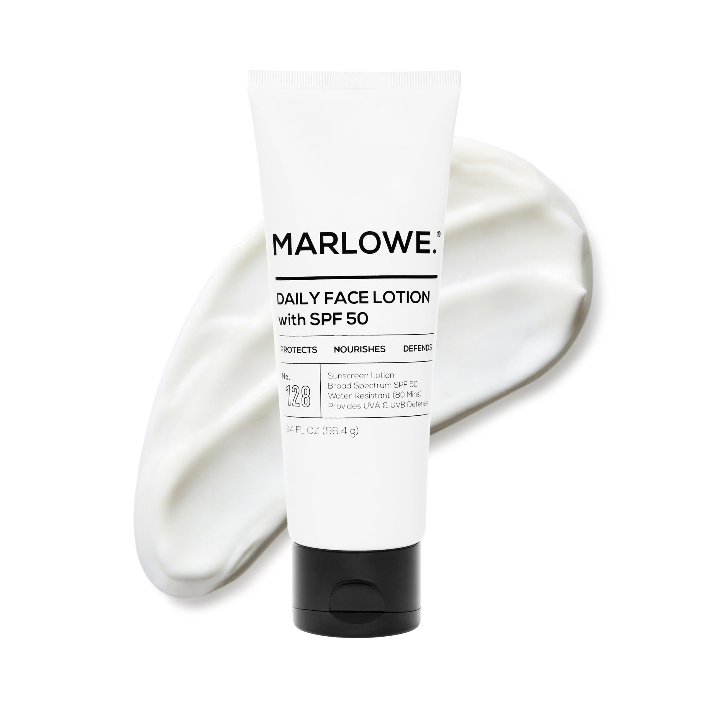 MARLOWE front packaging showing tube and SPF labeling for quick identification and protection