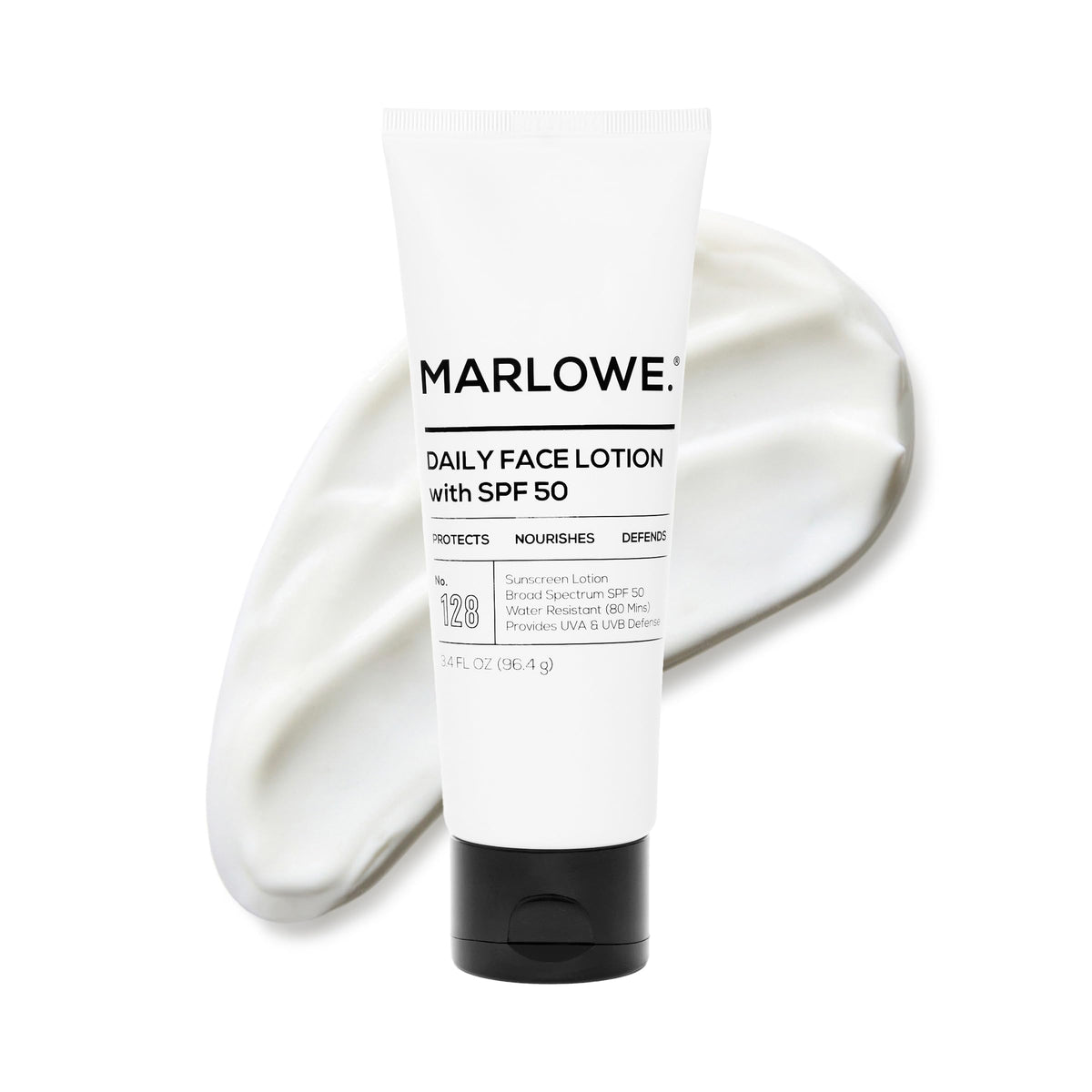 MARLOWE front packaging showing tube and SPF labeling for quick identification and protection