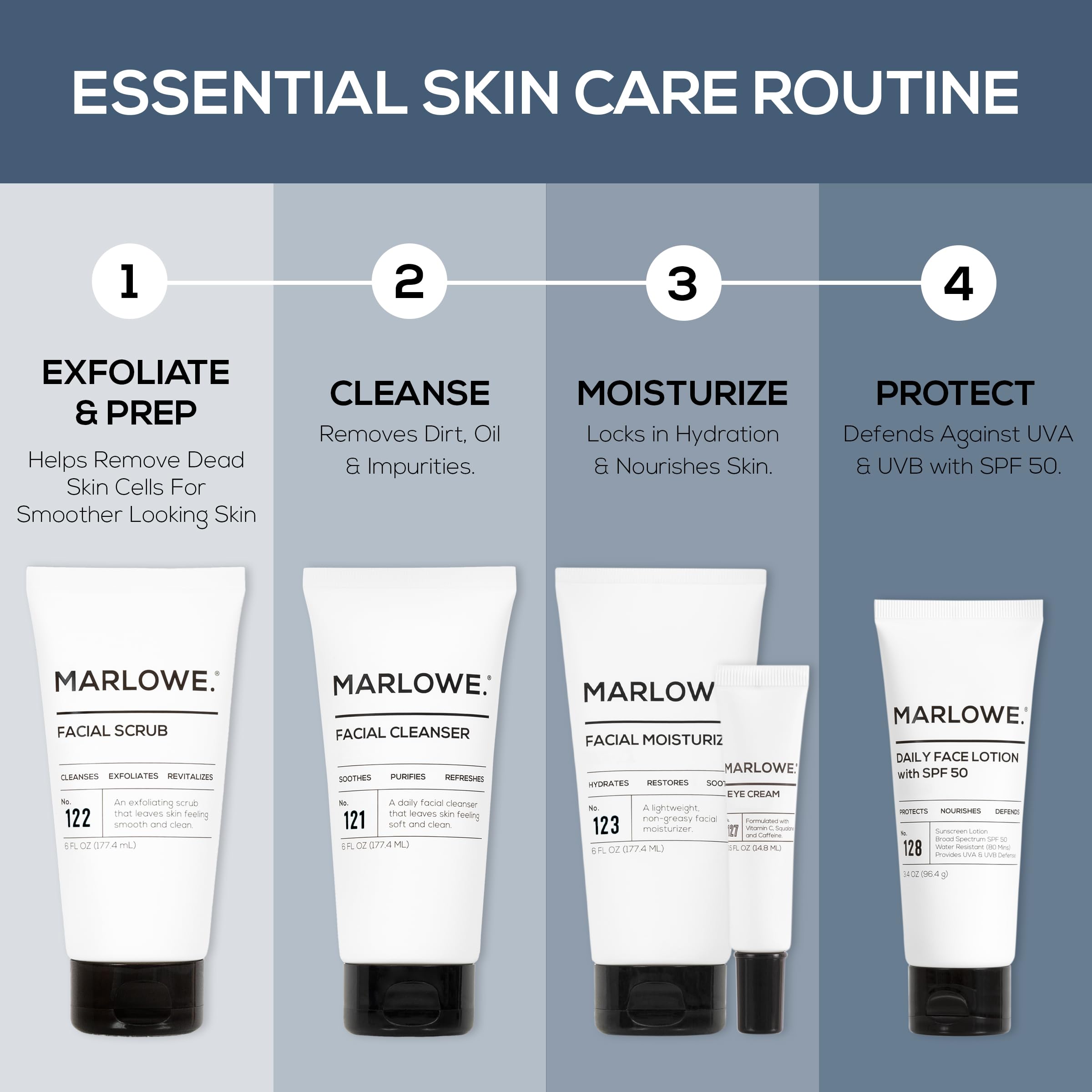 MARLOWE. morning routine lifestyle scene suggesting refreshing scent