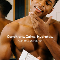 MARLOWE. lotion texture on hand demonstrating fast absorption