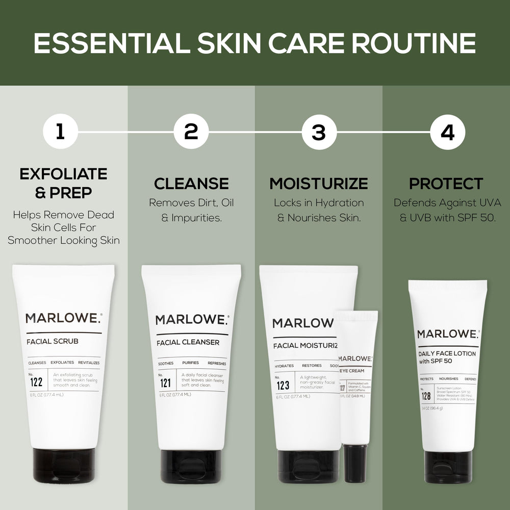 MARLOWE. apricot powder and pumice visual emphasizing natural exfoliating action