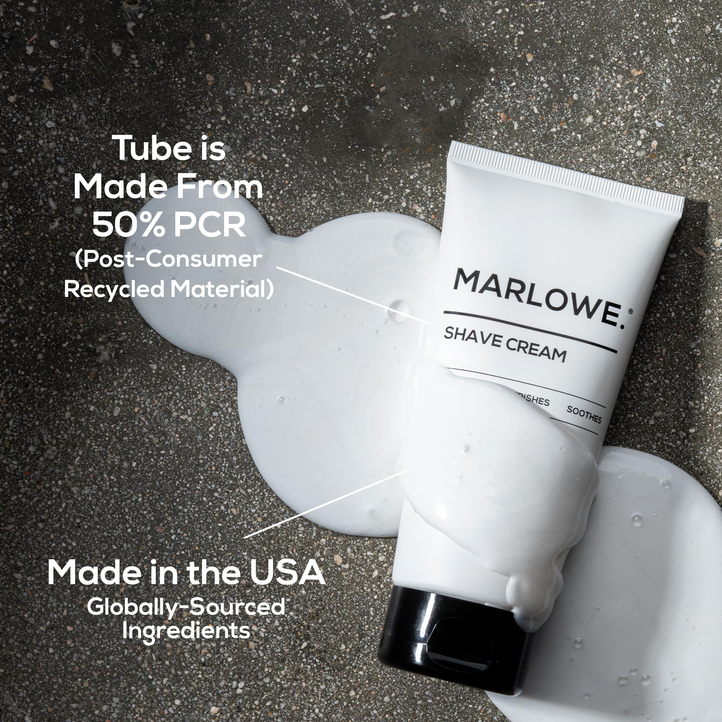 MARLOWE. jar on bathroom counter demonstrating everyday grooming appeal
