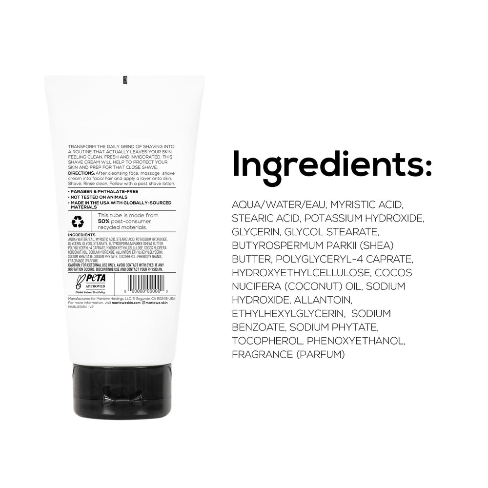 MARLOWE. 6 oz jar held in hand showing compact size and travel convenience