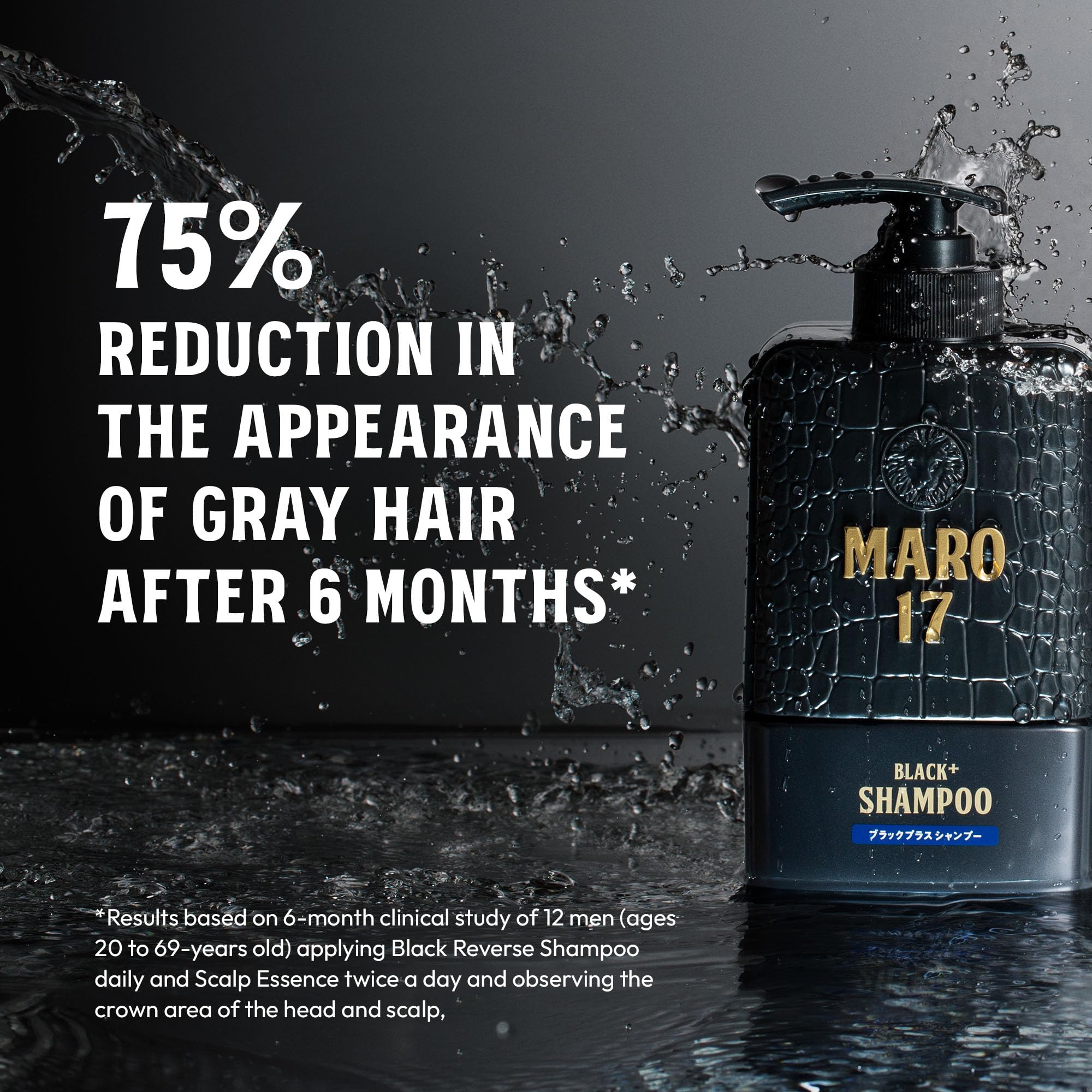 ＭＡＲＯ１７ pump dispensed lather illustrating easy application and cleansing