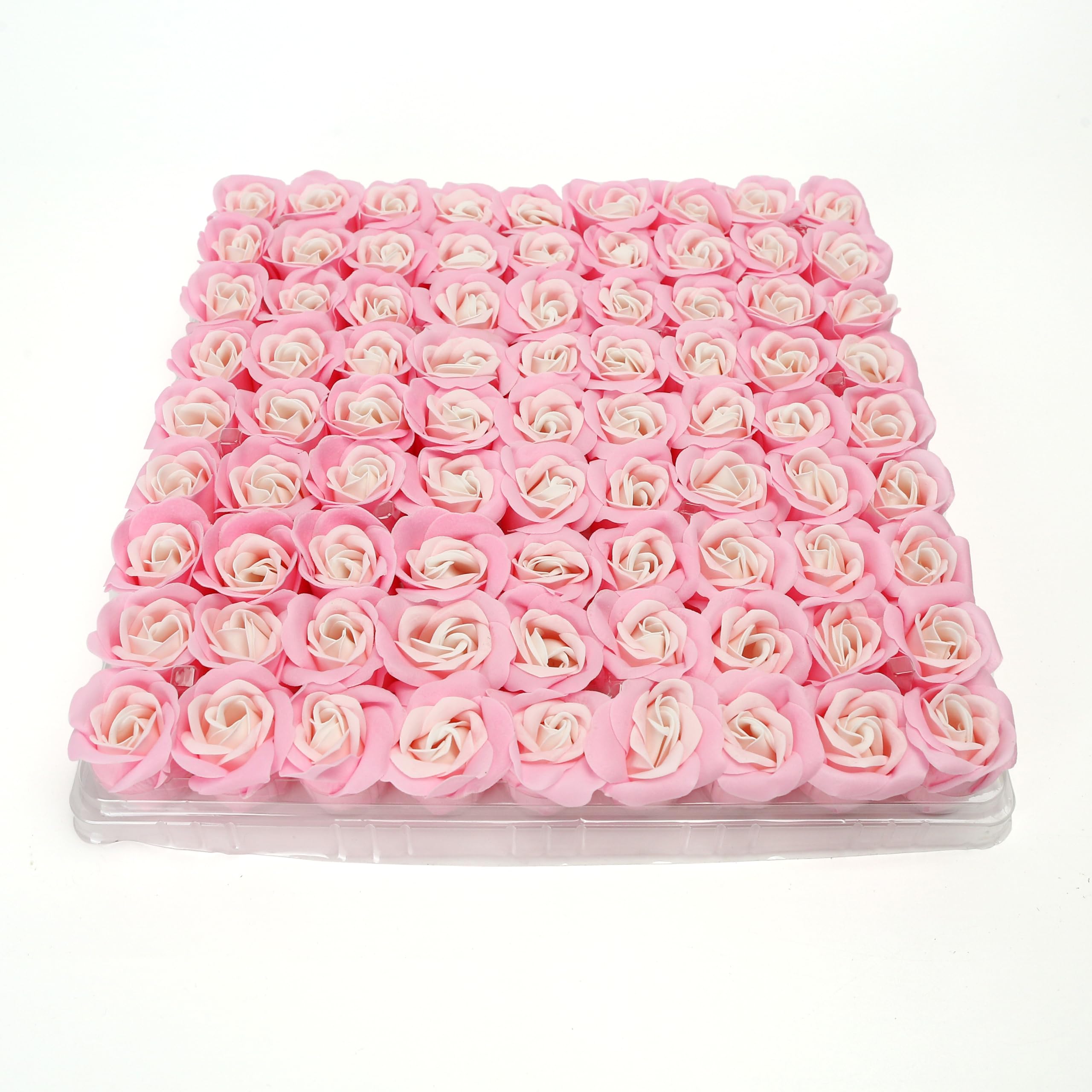 Marsrut arrangement flat-lay of 81 roses, ideal for event decor inspiration