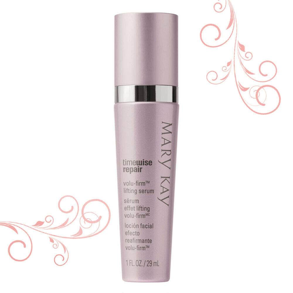 Mary Kay front packaging close-up showing product and firming benefit