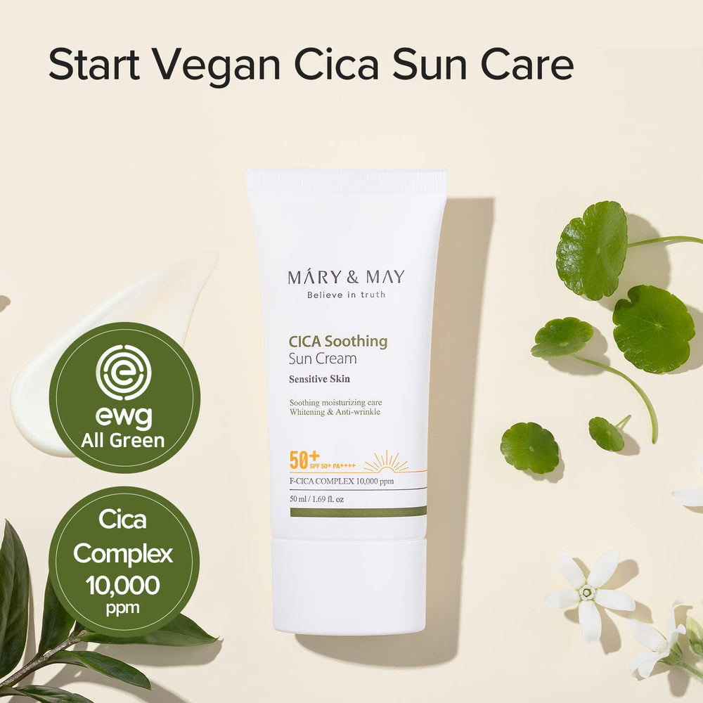 Mary&May cream texture closeup demonstrating quick absorption