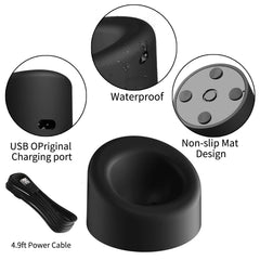 Masinvi closeup plug connector showing precise fit that protects battery benefit