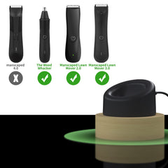 Masinvi side profile dock demonstrating compact footprint for countertop benefit