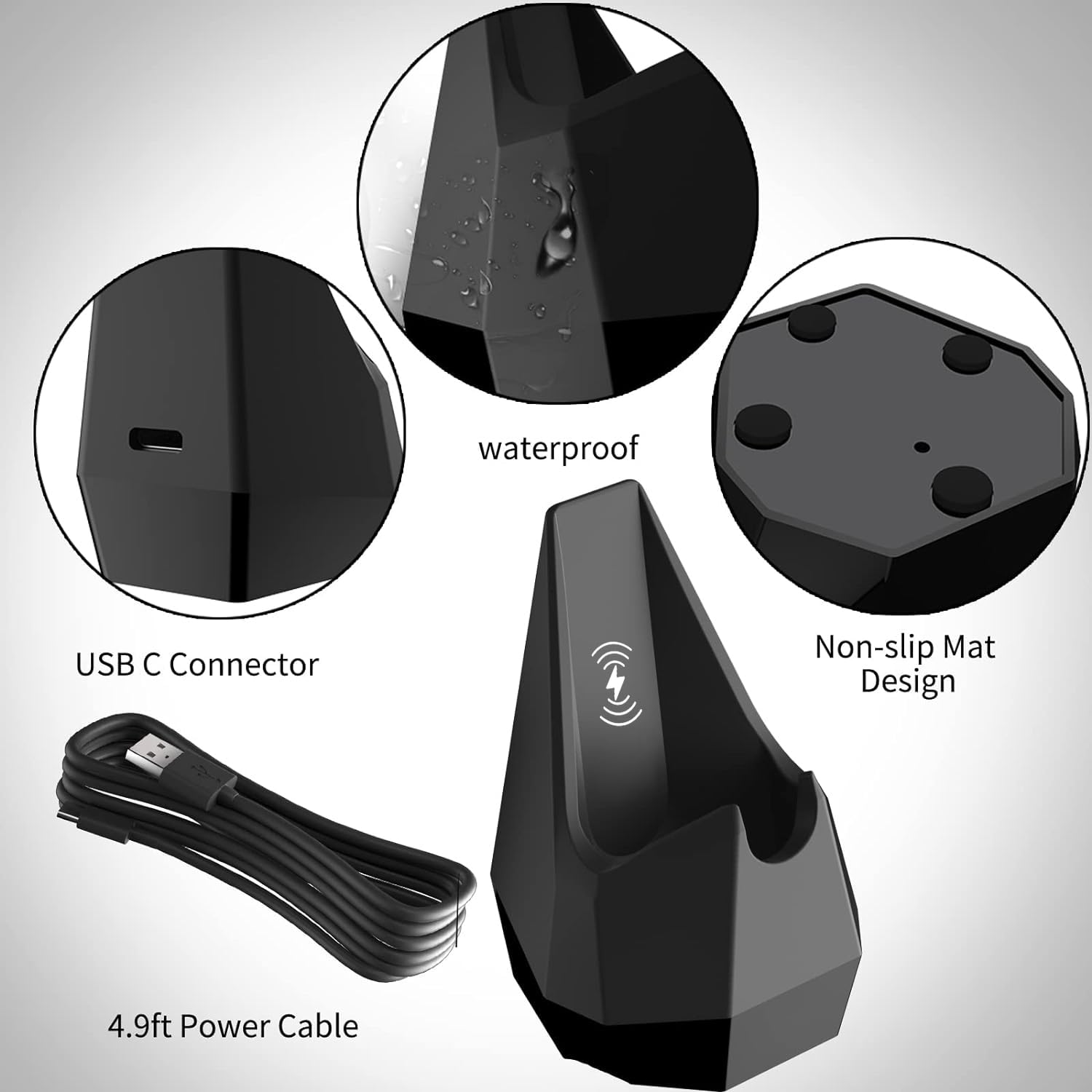 Masinvi side profile with trimmer demonstrating upright storage convenience