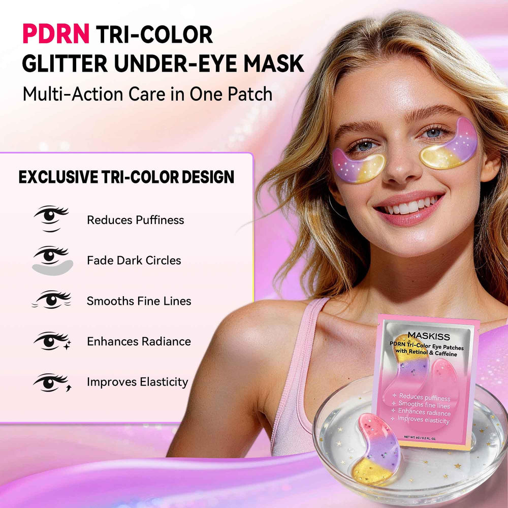 Maskiss close-up of hydrogel patch texture for soothing hydration