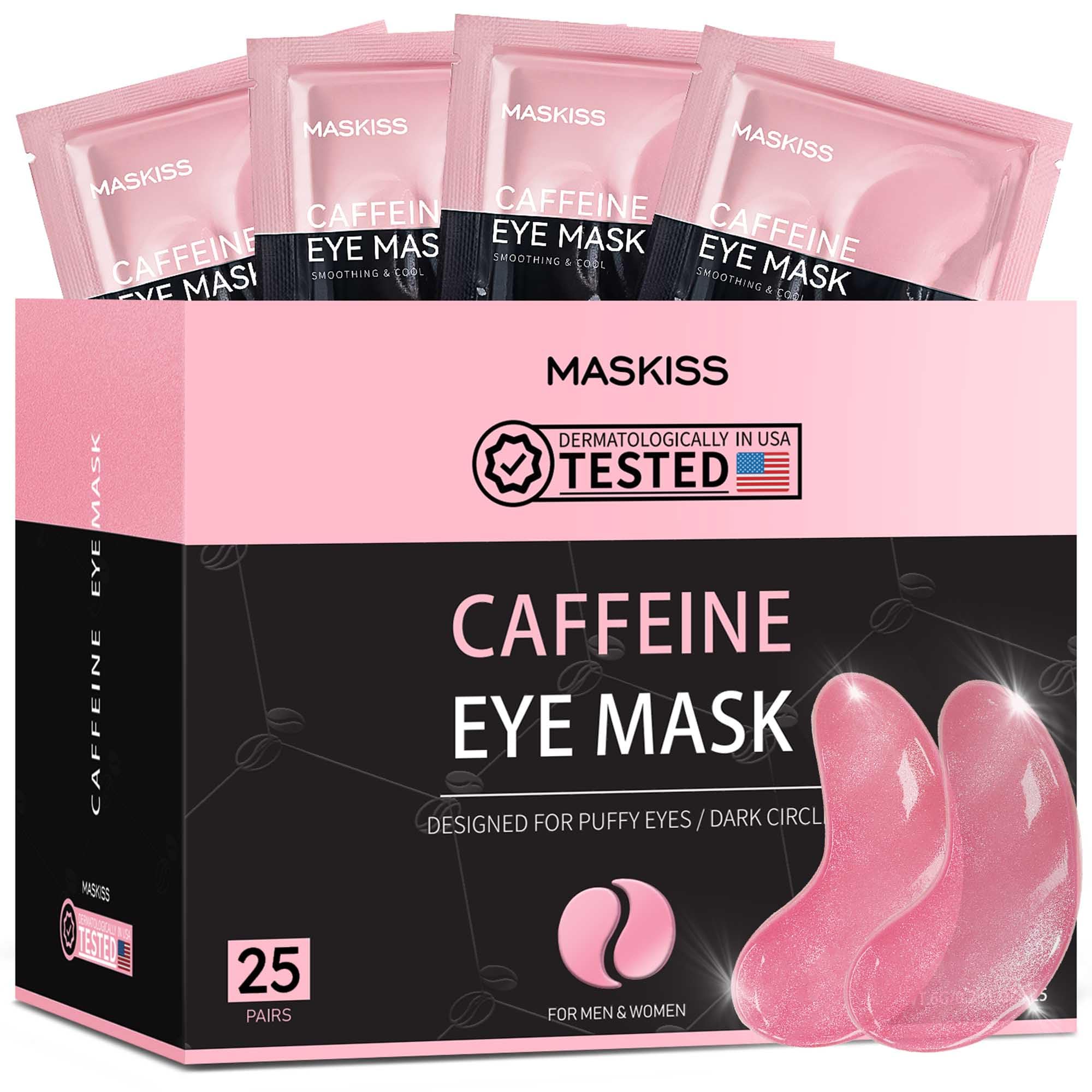 Maskiss front packaging showing 25 pairs and benefits