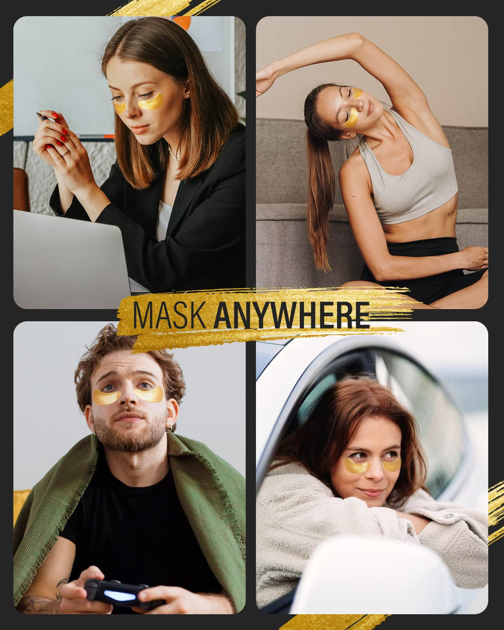 Maskiss product label listing collagen hyaluronic acid and extracts
