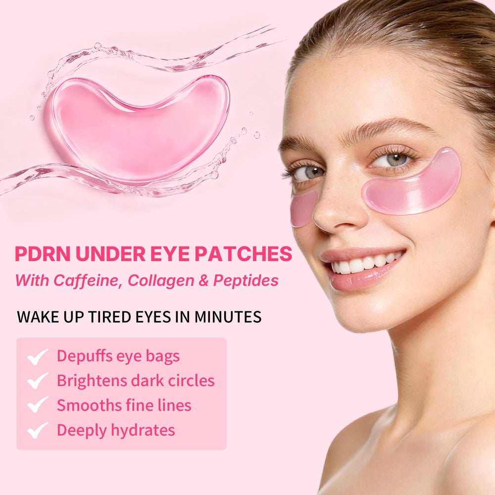Maskiss close-up of pink hydrogel patch texture for smooth absorption