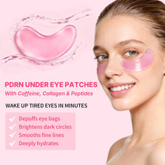 Maskiss close-up of pink hydrogel patch texture for smooth absorption