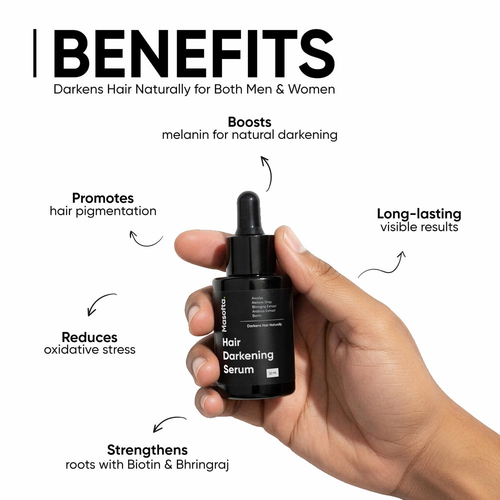 Masofta bhringraj ingredient close-up highlighting natural strengthening benefits