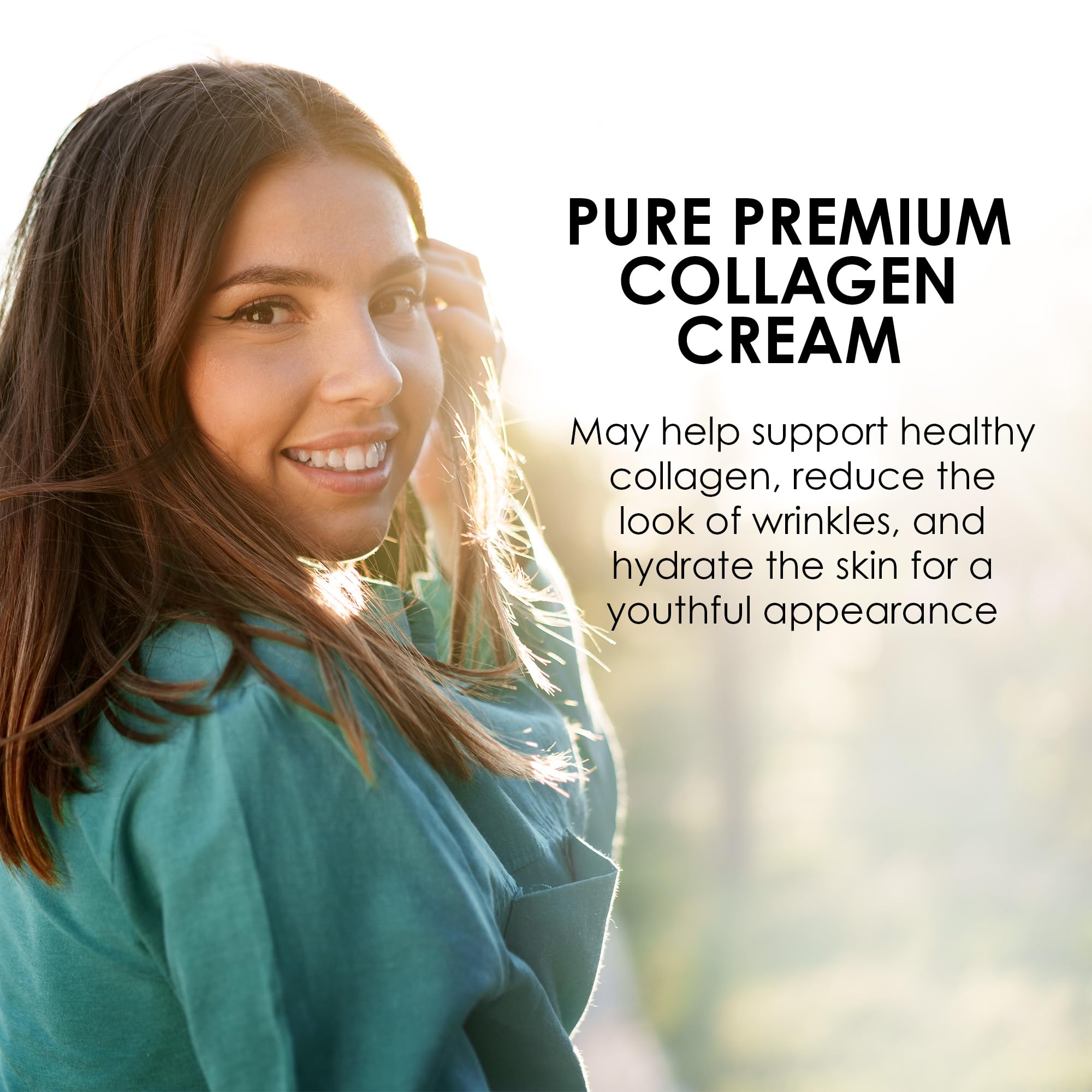 MASON NATURAL label close-up highlighting collagen and clean ingredients benefit