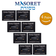 MASORET clip close-up metal and canvas detail for gentle fabric protection