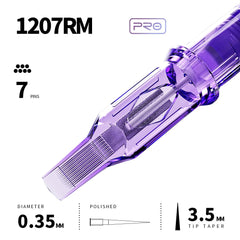 MAST TATTOO cartridge in use demonstrating controlled shading results