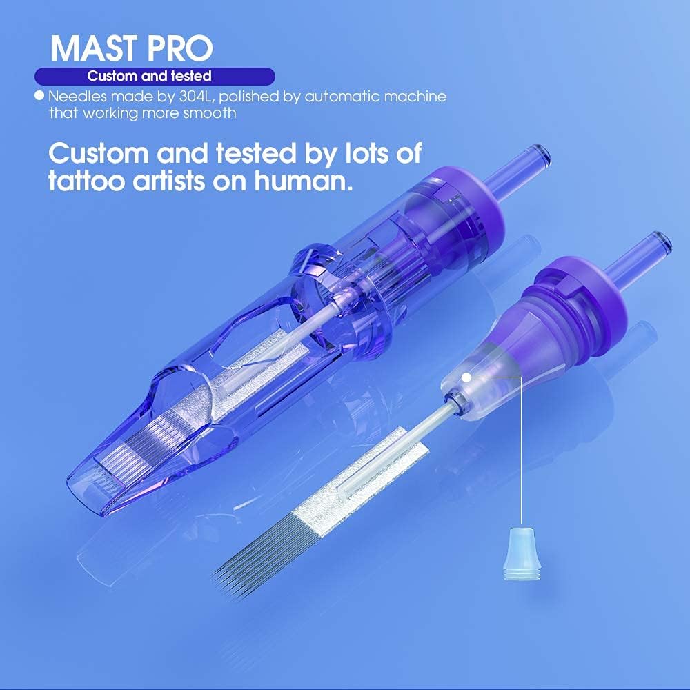 MAST TATTOO individually sealed sterile pouch ensuring hygiene