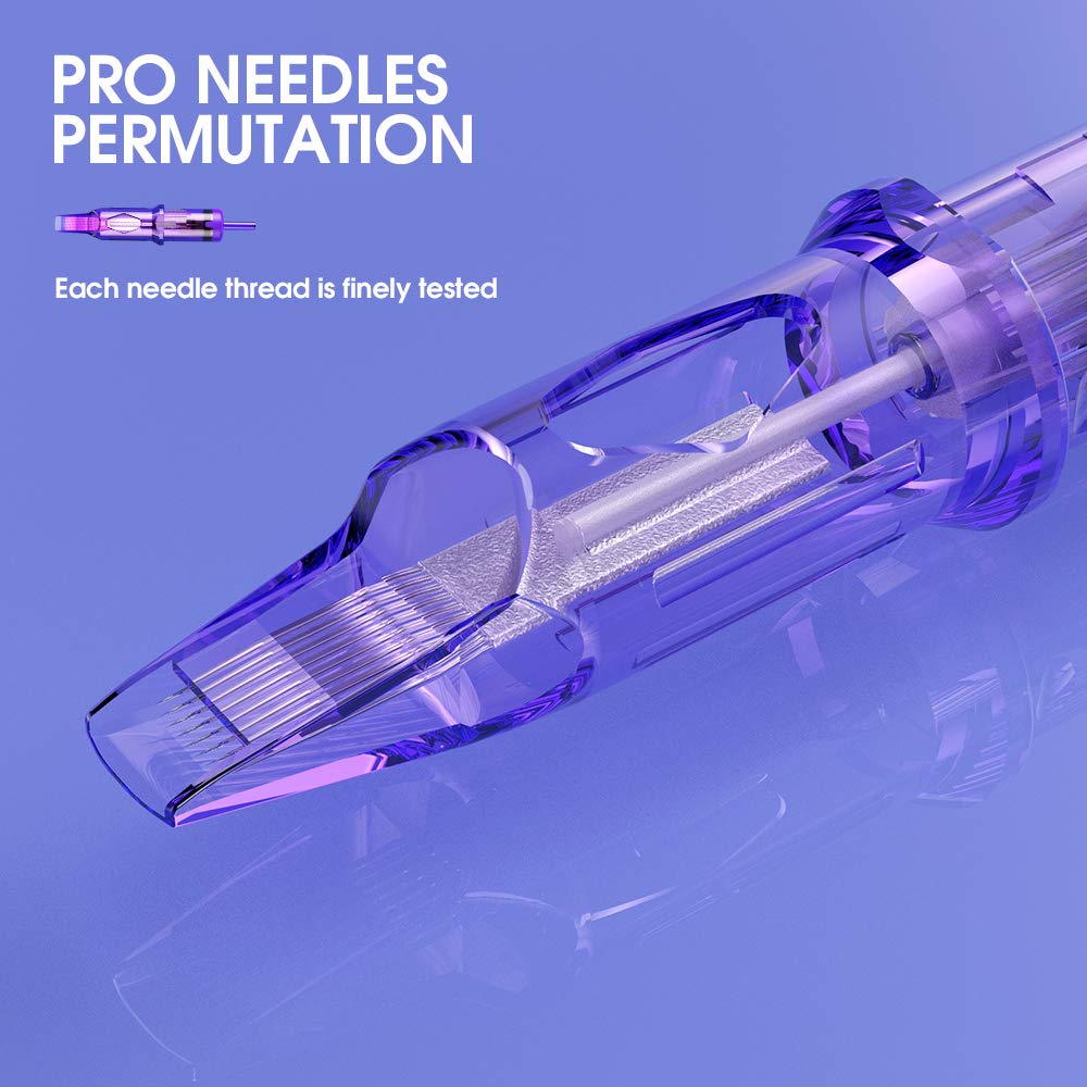 MAST TATTOO clear cartridge body close-up showing ink flow visibility for precise control