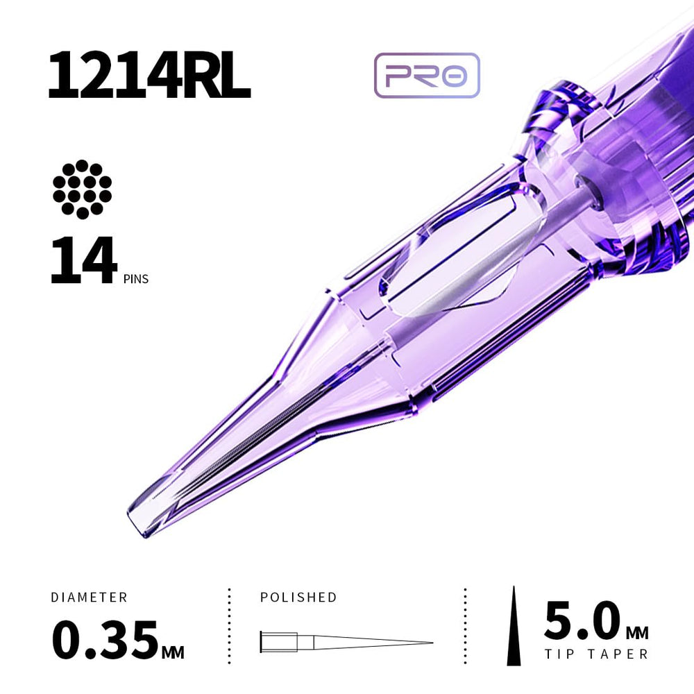 MAST TATTOO cartridge in artist hand demonstrating comfortable grip and smooth operation