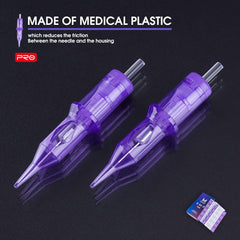 MAST TATTOO needle tip macro highlighting seven tightly grouped needles for precise lines