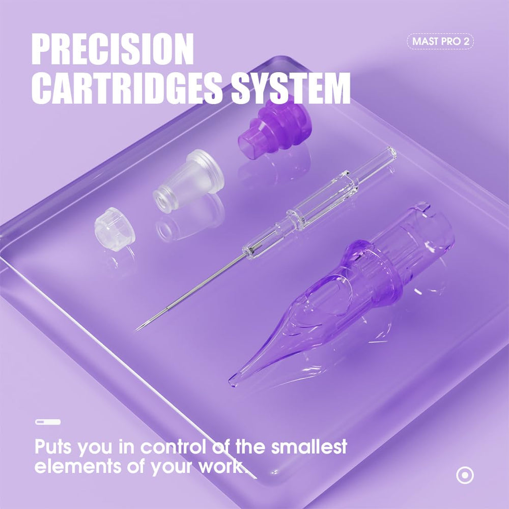 MAST TATTOO nozzle profile reducing ink turbulence for smoother flow