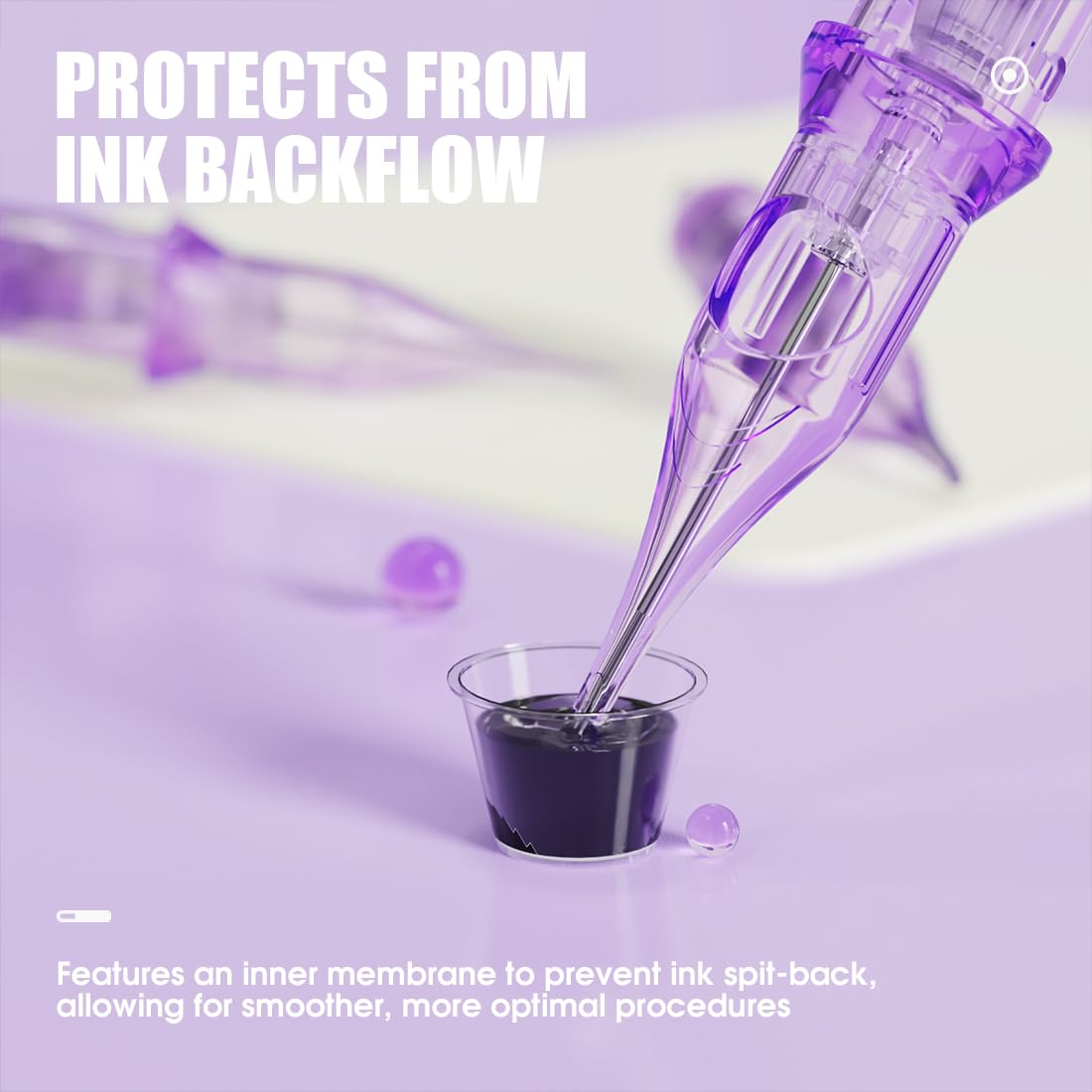 MAST TATTOO membrane seal view protecting machine from ink backflow