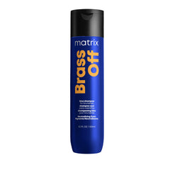 Matrix Brass Off front packaging showing bottle and label benefits