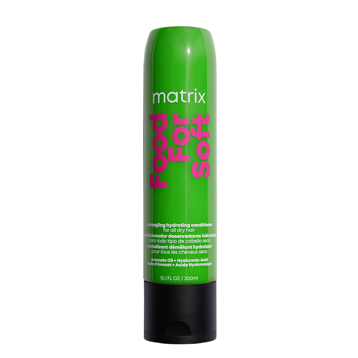 Matrix front bottle showing label and hydration benefits