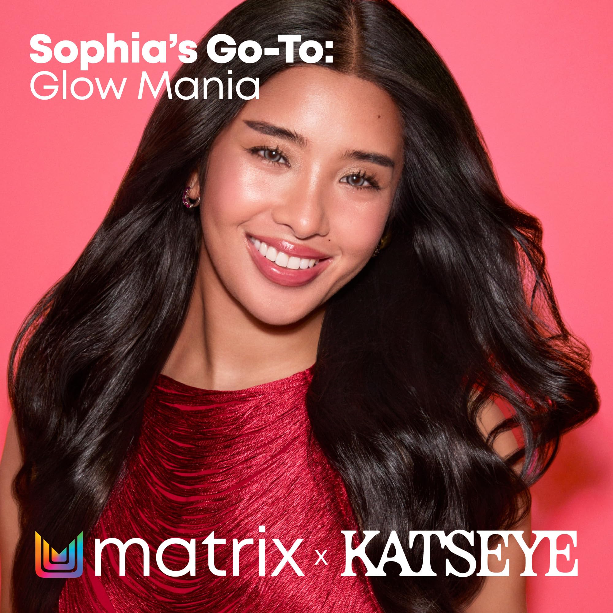 Rinsing Matrix conditioner to reveal instant softness and visible shine