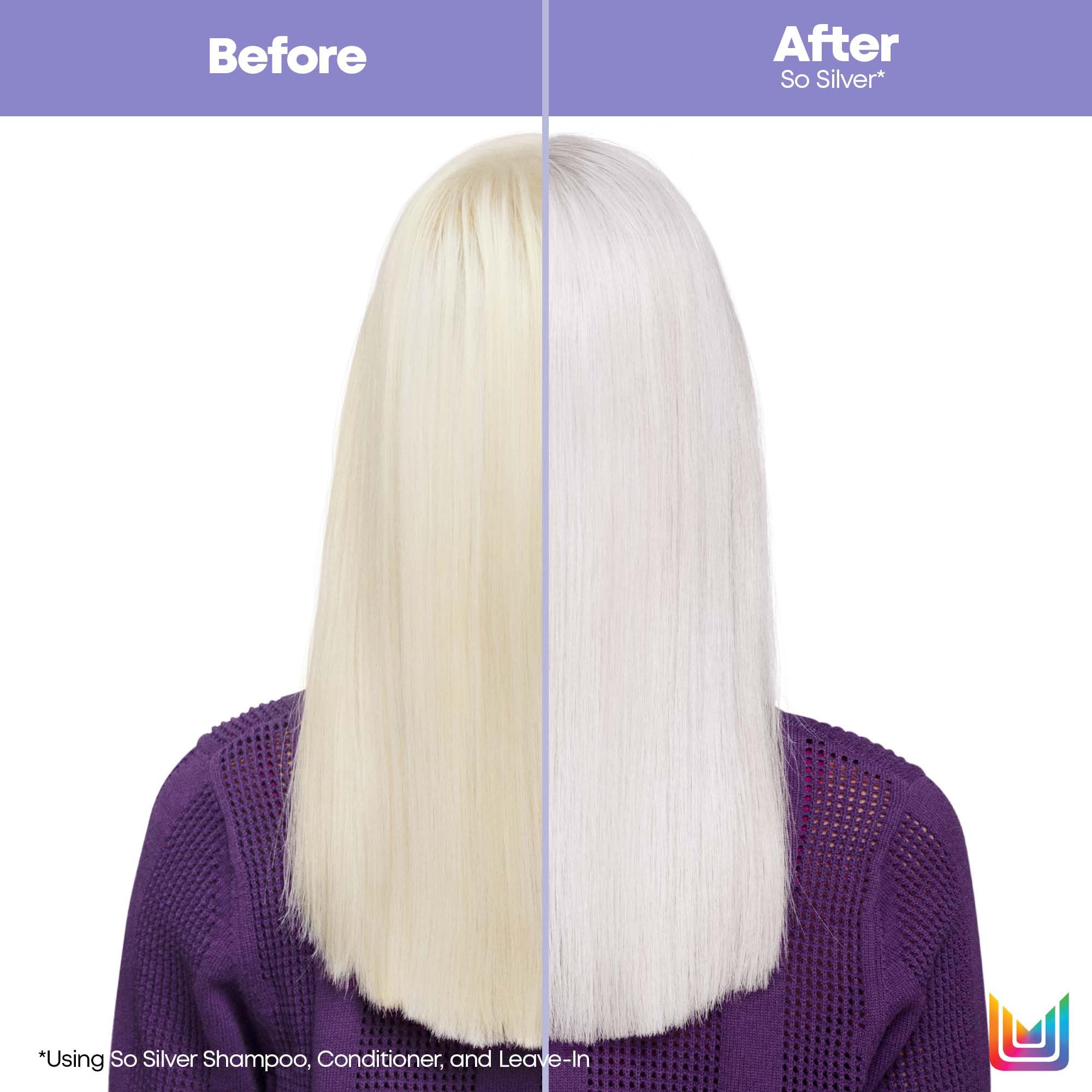 MATRIX texture close-up showing creamy violet mask for deep conditioning