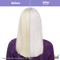 MATRIX texture close-up showing creamy violet mask for deep conditioning