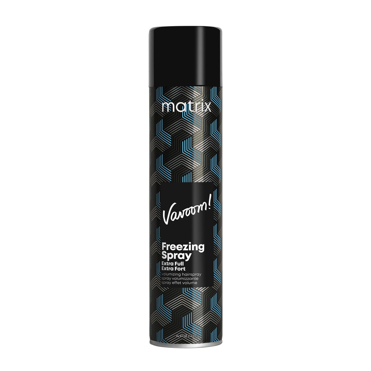 Matrix Vavoom front packaging showing label and 15 oz can with styling benefit