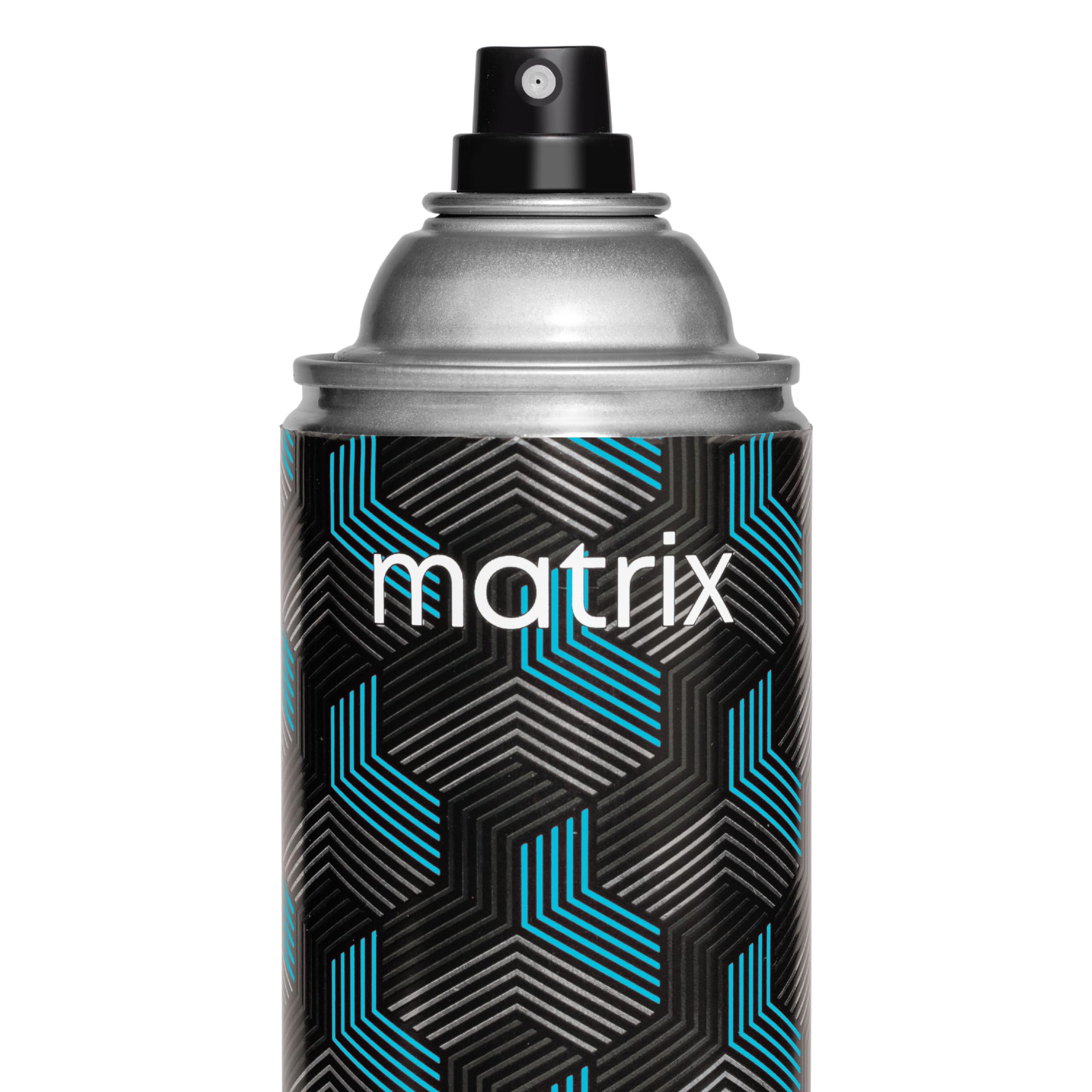 Hair with satin shine and volume after using Matrix Vavoom finishing spray
